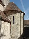 Abside, côté sud.