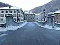 Accès rive droite.