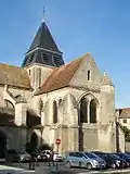 Croisillon sud et clocher.
