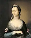 Mrs Benjamin West (Elizabeth Shewell) (1765)