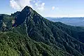 Le mont Aka, plus haut sommet des monts Yatsugatake.