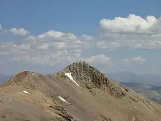 Vue du sommet depuis le mont Cameron.