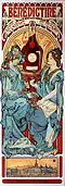 Affiche d’Alfons Mucha (1898).