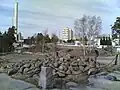 La tombe de l'âge du bronze.