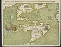 Münster, Tabula Novarum Insularum, 1540