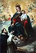 Vierge au rosaire, Murillo