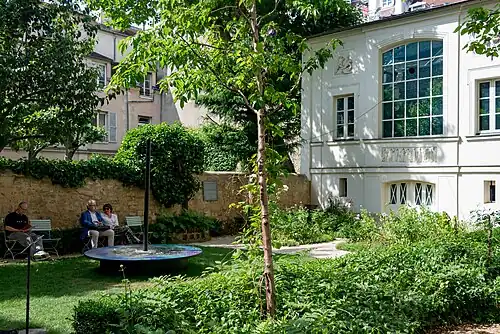 L'atelier d'Eugène Delacroix (construit au milieu du XIXe siècle), à Paris.