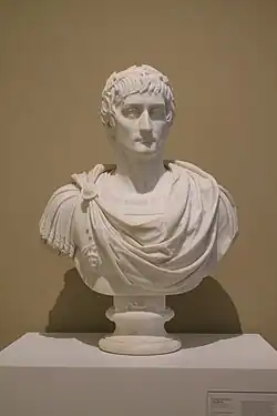 Portrait de Napoléon Bonaparte (entre 1801 et 1804), marbre, musée d'Arts de Nantes.