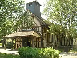 L'église actuelle.