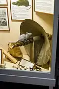 Garde-rats au musée maritime de Mariehamn.