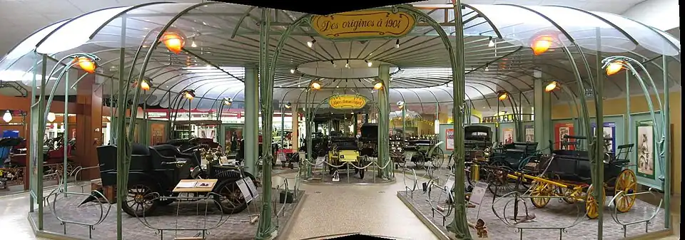 Galerie « des origines de Peugeot à 1904 »