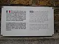 2010 - Légende accompagnant l'ancre du musée