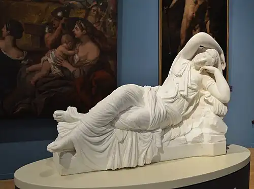 Ariane endormie, 1785, musée Crozatier.