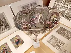 Écran à main, XVIIIe&nbsp;siècle.