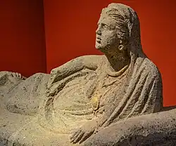 Tombe étrusque.