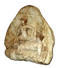 Relief du style pompéien.