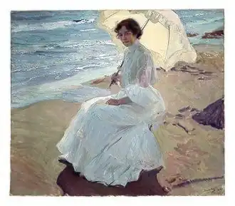 Clotilde à la plage, 1904Musée Sorolla, Madrid