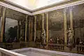 Peintures murales de l'ancien hôtel de Luynes exposées au musée Carnavalet.