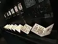 Fac similé du codex Borgia ou codex Yoalli Ehecatl présenté à Leyde.