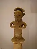 Haniwa de femme nue, VIe siècle, Musée d'art asiatique de Berlin.