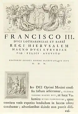 Vol. I, Dédicace.
