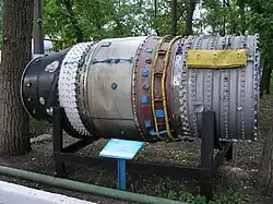 Vue du moteur.
