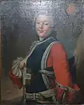 Mousquetaire de la deuxième compagnie, vers 1750