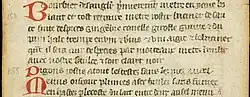 L'image illustre les habitudes du copiste telles que décrites dans ce paragraphe.
