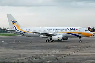 illustration de Myanmar Airways International
