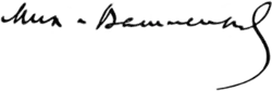 signature de Mykola Vasylenko