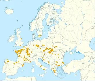 Carte d'Europe.