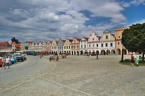 Place du marché Zacharie de Hradec.
