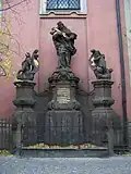 Statue de saint Jean Népomucène.