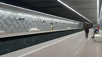 Quai de la station.