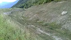 Fossé consolidé.