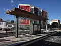 Un quai en station Liberté.