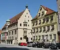 Fürstenherberge et hôtel de ville.