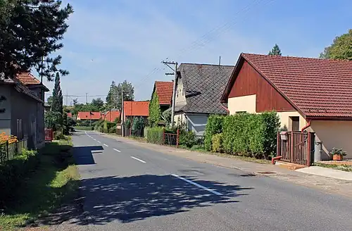 Route no&nbsp;358 à Člupek.