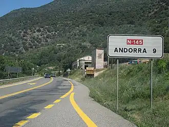 Image illustrative de l’article Route nationale 145 (Espagne)