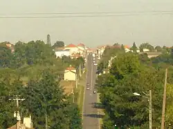 Entre Roumazières-Loubert et La Péruse.
