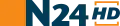 Logo de N24 HD de 2006 au 11 septembre 2016