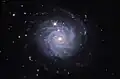ngc 3344 en lumière visible (Adam Block (Observatoire du mont Lemmon/Université de l'Arizona).