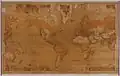 Chart of the world on Mercator's projection, 1871