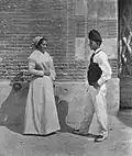 «&nbsp;Habitants du Roussillon » tiré du livre A book of the Pyrenees de Sabine Baring-Gould, photographiés par les Neurdein (1907).
