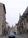 Depuis la place Saint-Epvre vers la Porte de la Craffe.