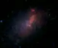 Image construite à partir des données en infrarouge captées par le télescope spatial Spitzer