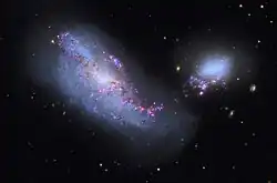 NGC 4490 et NGC 4485 par Adam Block (Observatoire du mont Lemmon/Université de l'Arizona).