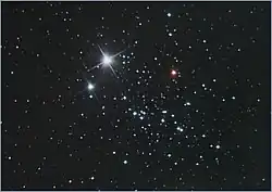 Photographie de NGC 457 par Henryk Kowalewski.