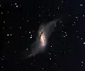 Autre photographie de NGC 660.