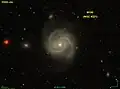 M100 par le Sloan Digital Sky Survey.